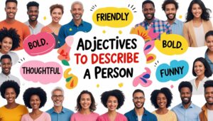 adjectives to describe a person