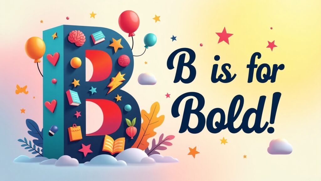 Bold B adjectives 