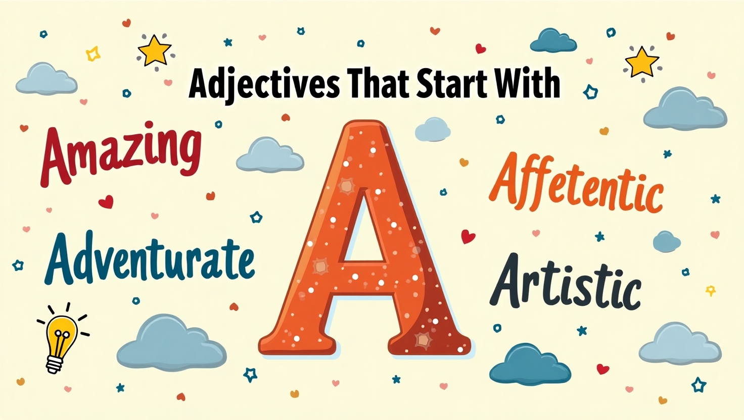 Adjectives That Start with A