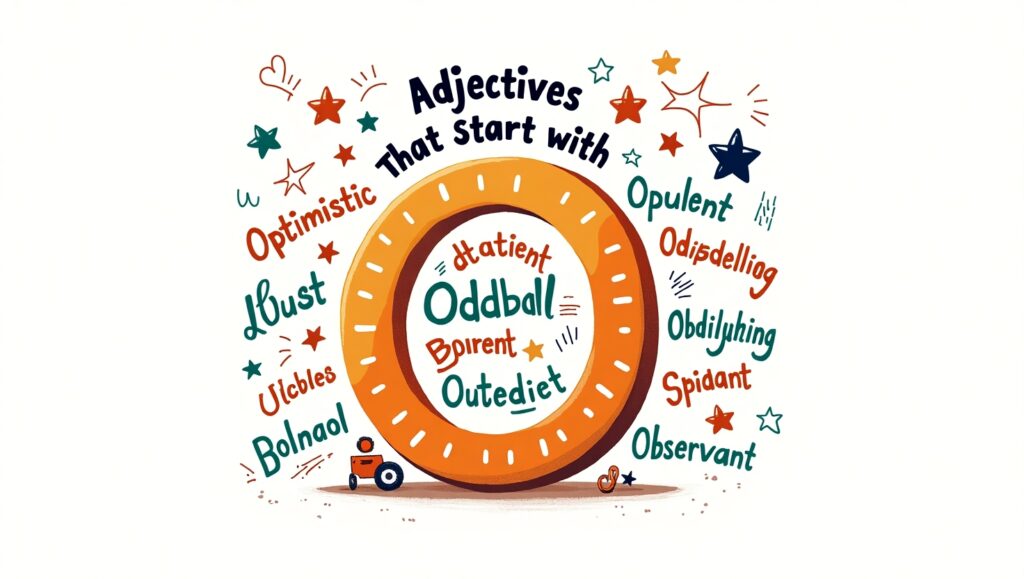 O adjectives for every moment