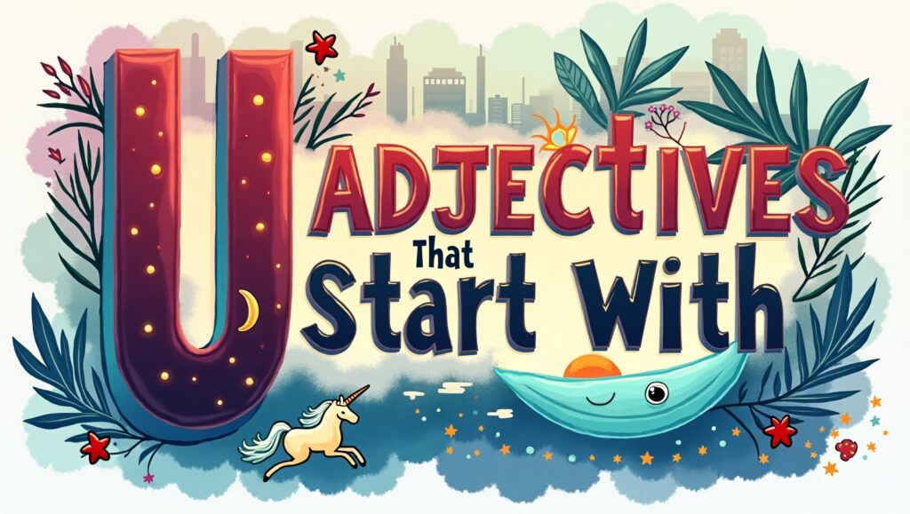 adjectives that start with u full of vibes
