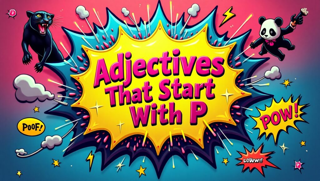 P adjectives for every moment