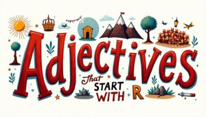 adjectives that start with r