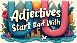 adjectives that start with u