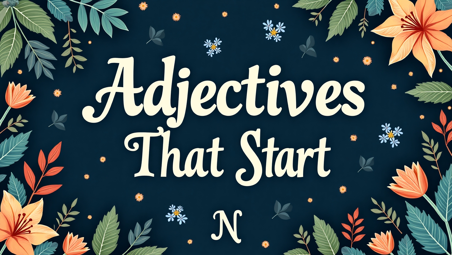 Adjectives that start with n